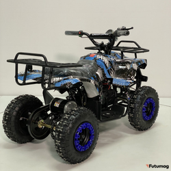 Квадроцикл GreenCamel Gobi K32 (12Ah 36V 1000W R6 Цепь) синий экстрим