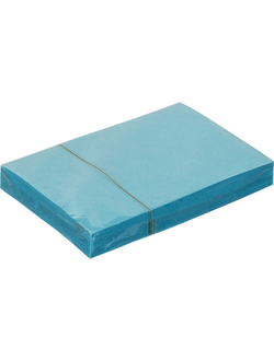 Блок-кубик Гознак с клеевым краем, 50х75, голубой (100 л)