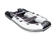 Лодка Ривьера Компакт 3600 СК &quot;Комби&quot; светло-серый/черный