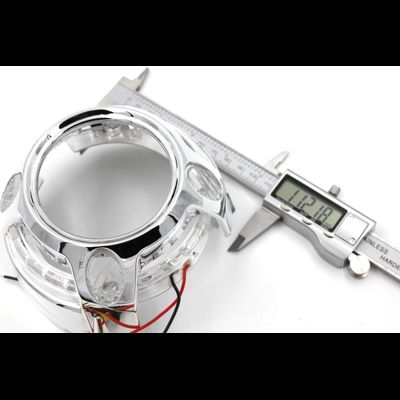 Бленда (маска) для линз №31 Porsche Panamera Led ДХО с функцией притухания 3.0 дюйма, 1шт