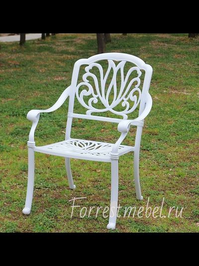 Литой садовый комплект Geneva белый