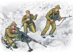 Сборная модель: (ICM 35501) Советский спецназ,  война в Афганистане 1979-1988 гг.