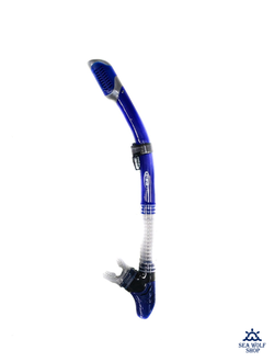 Трубка для дайвинга SN612S/S силикон, с клапаном, сухая