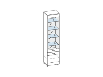 Камелия Шкаф ШК-2644