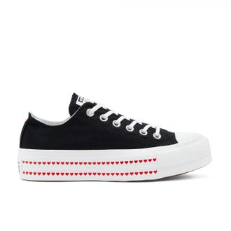 Кеды Converse All Star Love Fearlessly Platform Черные