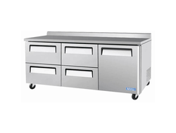 Холодильный стол с бортом, с ящиками CMWR-72-2D-4, Turbo Air