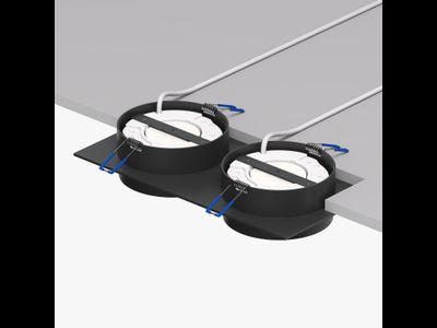 Точечный встраиваемый светильник FLAT DK2092-BK