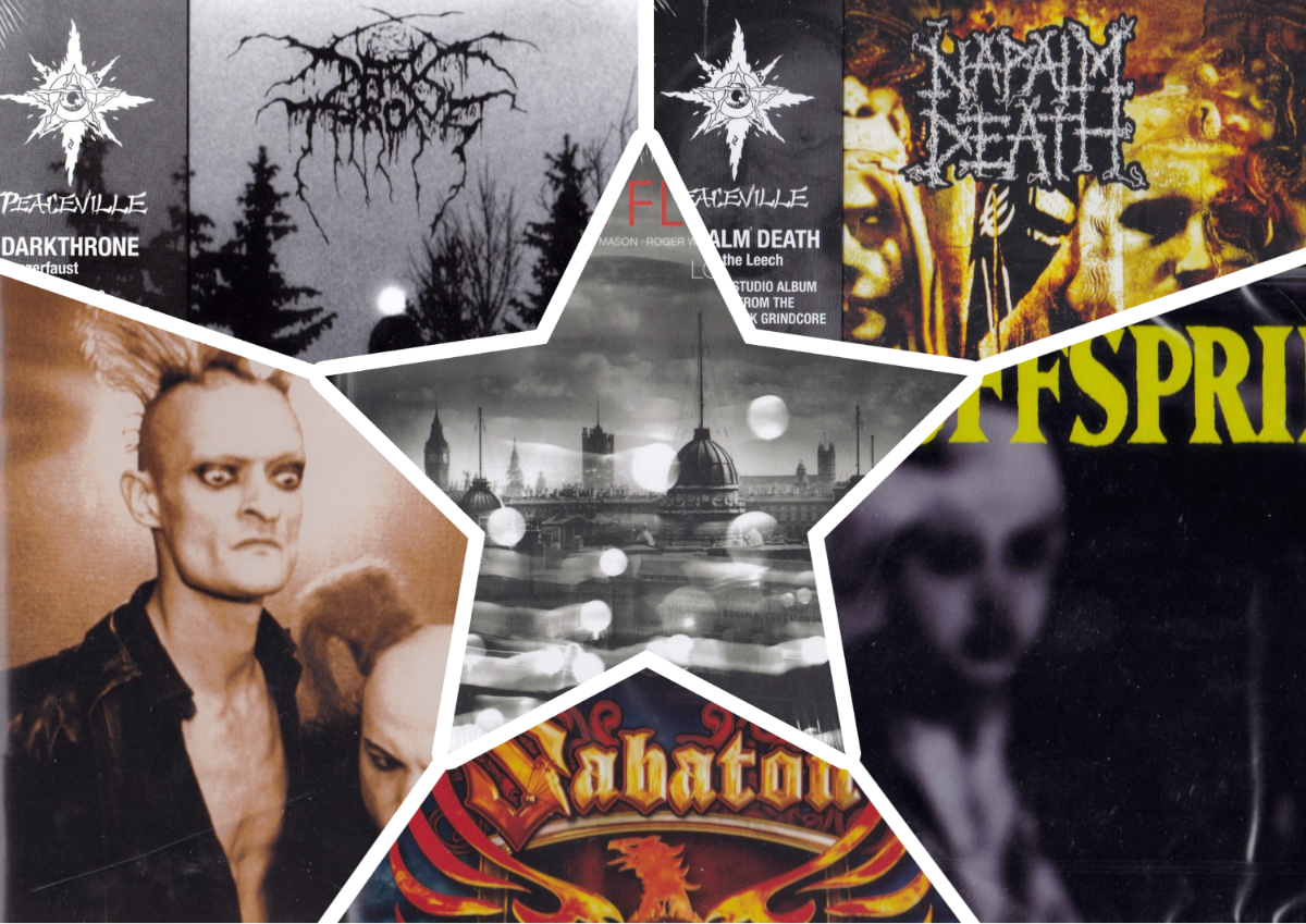 Sabaton, Pink Floyd, The Offspring, Das Ich, Darckthrone, Napalm Death