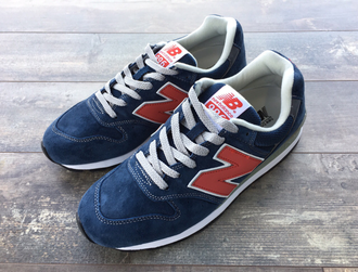 Кроссовки New Balance 996 Blue/Red замшевые