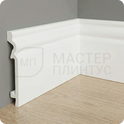 Плинтус из дюрополимера TeckWood ДП6 95х14х2000 мм. покрашенный в цвет RAL