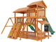 Детская деревянная площадка IgraGrad Домик 3 купить в Воронеже