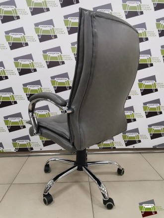 Кресло M-701 Куба/Cuba хром S-0422 (ТЕМНО-СЕРЫЙ) UTFC