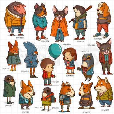 ФП штамп "Бультерьер морской волк"