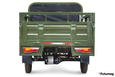 Грузовой электротрицикл Rutrike D4 NEXT 1800 72V1500W зеленый