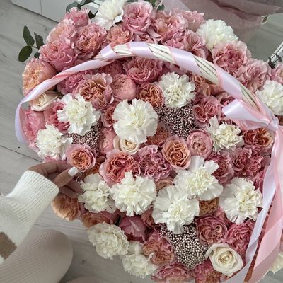 КОРЗИНА МИКС ЦВЕТОВ №8