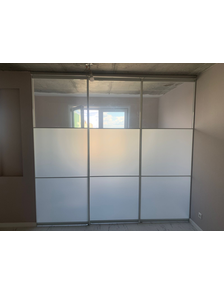 подвесные двери-купе (раздвижная перегородка)