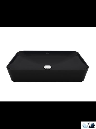 Раковина Creavit Ultra Black Mat UL060.H0000, на столешницу черного цвета матовая в магазине Marysя