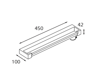 Cветильник ITALLINE IT01-1068/45 white