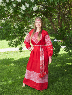 Славянское свадебное платье "Берегиня"