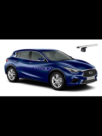 Дуги THULE для MERCEDES A-Class (W176) в штатные места