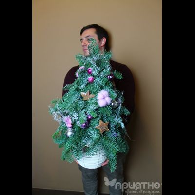 Новогодняя ёлка декор № 1105