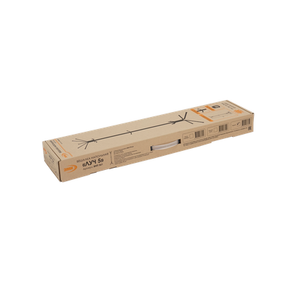 Вешалка напольная Луч 5 белая