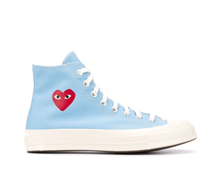 Converse comme des garçons femme bleu outlet