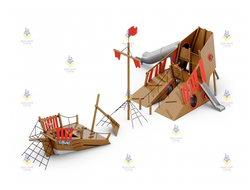 3908.1 Игровой комплекс «Пиратский корабль»