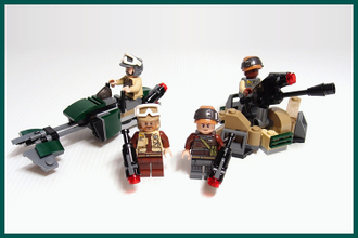 Lego star wars rebel store trooper battle pack 75164