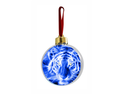 Новогодний ёлочный шар год Тигра №8