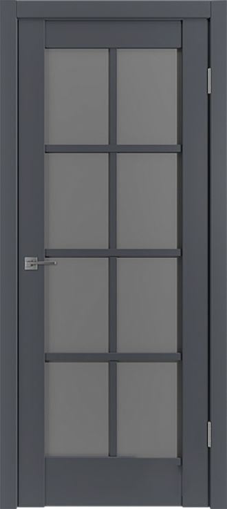 Межкомнатная дверь ПО ЭМАЛЕКС ЕР1 (EMALEX ER 1), Onyx Dark Cloud