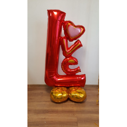 Фольгированный шар ходячая фигура "Love"
