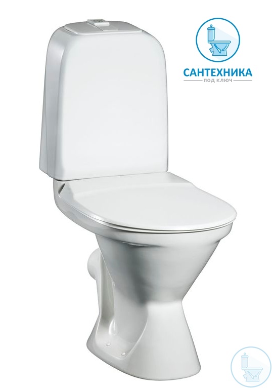 Унитаз GUSTAVSBERG Basic GB1039226105 с доставкой и установкой под ключ