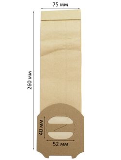 Бумажные мешки для пылесоса Rowenta, комплект 6 шт, Mondo