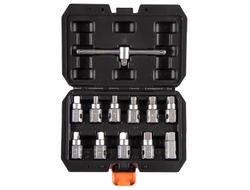 Набор насадок для пробок слива масла, кейс, 12 предметов AFFIX AF10348012C