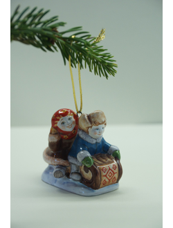 На санях с ветерком- зимние забавы