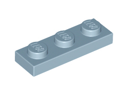Plate 1 x 3, Sand Blue (3623 / 4153606 / 6142245)