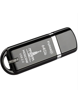 Флешка FUMIKO MOSCOW 64GB Black USB 2.0