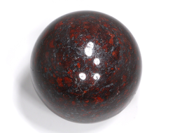 Шар Яшма красная, брекчиевая, ЮАР (60 мм, 345 г) №25831