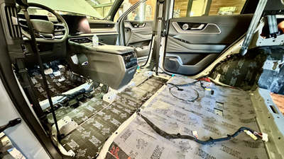 Шумоизоляция Chery Tiggo 9