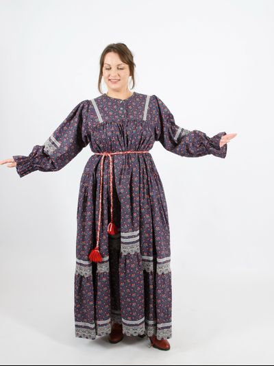 Платье хлопковое "Душечка"