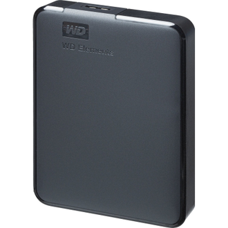 Портативный HDD WD Elements Portable 4Tb 2.5, USB 3.0, WDBW8U0040BBK-EEUE