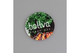 Виниловый магнит, круг D 65 мм.