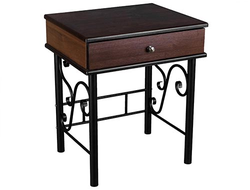 Комоды, тумбы, банкетки Тумба Сартон 11 (Черный/Средне-коричневый)