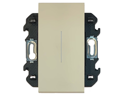 Выключатель Bticino Living Now одноклавишный, песок
