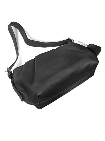 (АРТИКУЛ: 9959/1/02) СУМКА ЖЕНСКАЯ НЕБОЛЬШАЯ, НАТУРАЛЬНАЯ КОЖА, ЧЕРНАЯ, РЕМЕНЬ ЧЕРЕЗ ПЛЕЧО