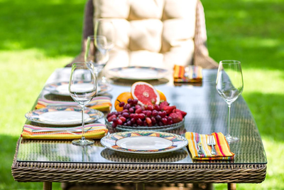 Плетёный комплект для отдыха OPAL