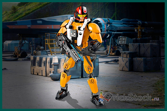 # 75115  Сборная Фигура «По Дамерон» / “Poe Dameron” Buildable Action Figure (2016)