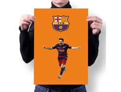 Плакат Лионель Месси, Lionel Messi №6