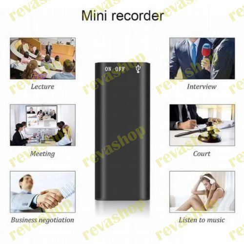 Цифровой диктофон, мини диктофон, USB, 8 ГБ, MP3 плеер, аудиорекордер, звукозапись, запись голоса, п